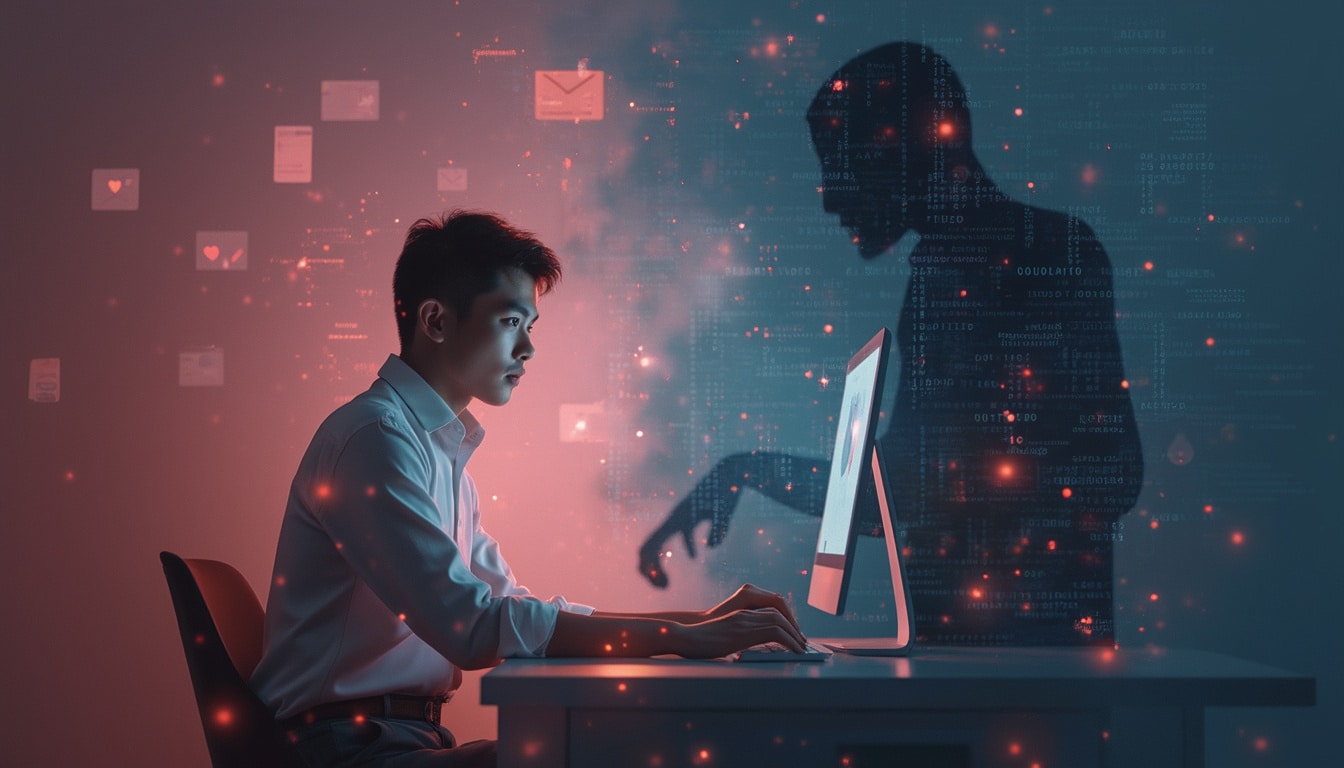 découvrez les arnaques de rencontre en ligne alimentées par l'ia : apprenez à identifier les signes d'escroquerie, à protéger vos informations personnelles et à naviguer en toute sécurité dans le monde des rencontres virtuelles. protégez-vous des pièges numériques !