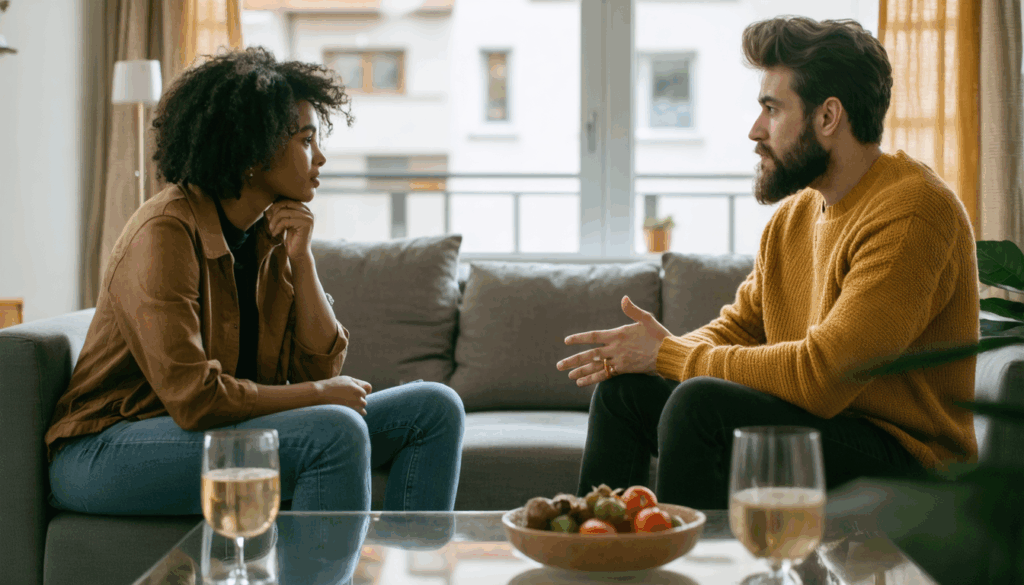 découvrez comment gérer les émotions et les questions d’estime de soi lorsqu’un partenaire partage ses fantasmes homosexuels pendant vos rapports, et l’impact que cela peut avoir sur votre sentiment de désir en tant que femme.