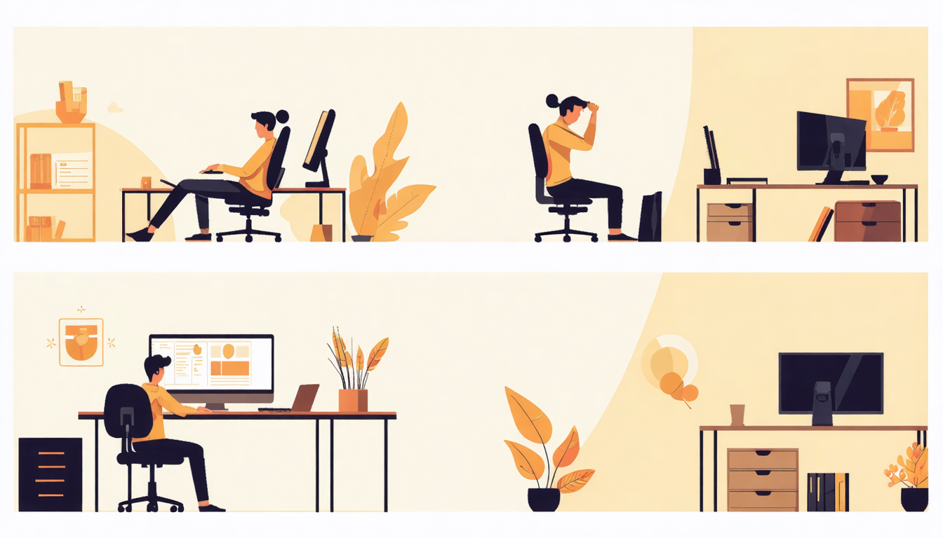 découvrez l'exercice essentiel à faire si vous passez la journée assis pour préserver votre santé et améliorer votre bien-être au quotidien.