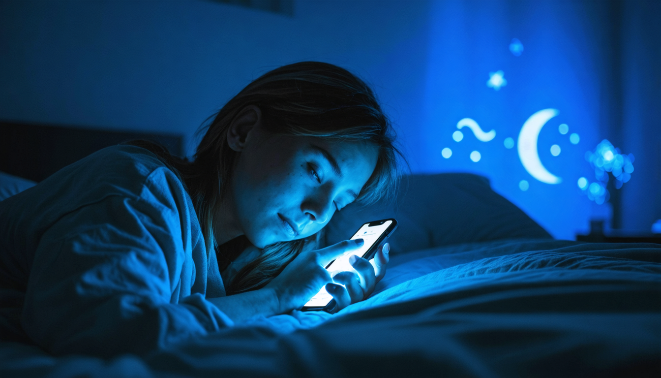 découvrez comment l'utilisation de votre téléphone avant de dormir peut nuire à la qualité de votre sommeil et quelles habitudes adopter pour mieux dormir.