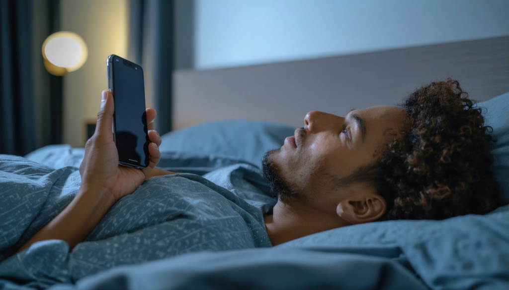 découvrez comment l'utilisation de votre téléphone avant de dormir peut nuire à la qualité de votre sommeil et apprenez des conseils pour retrouver des nuits réparatrices.