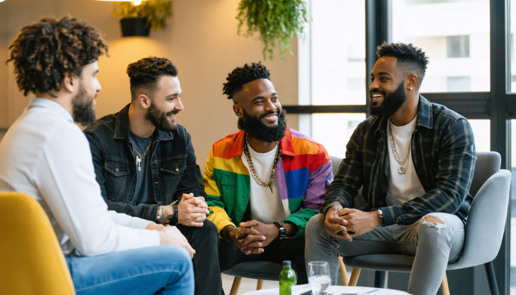 découvrez l'importance d'une prise en charge inclusive pour la santé des hommes lgbtq+ lors du mois des fiertés, afin de promouvoir bien-être et égalité.