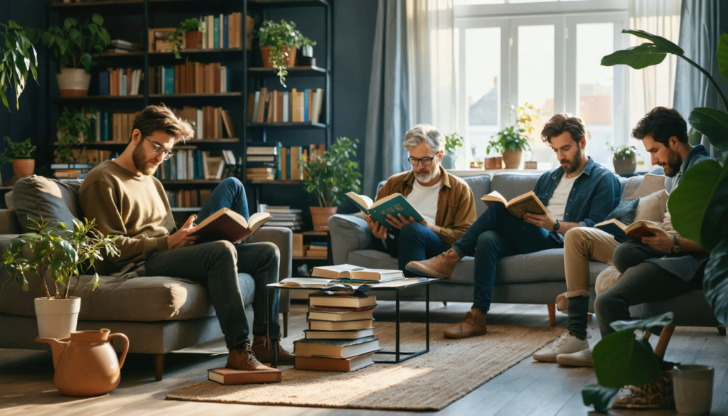 découvrez pourquoi la lecture devient une pratique de plus en plus prisée par les hommes pour améliorer leur bien-être mental et adopter un nouvel angle sur la santé.